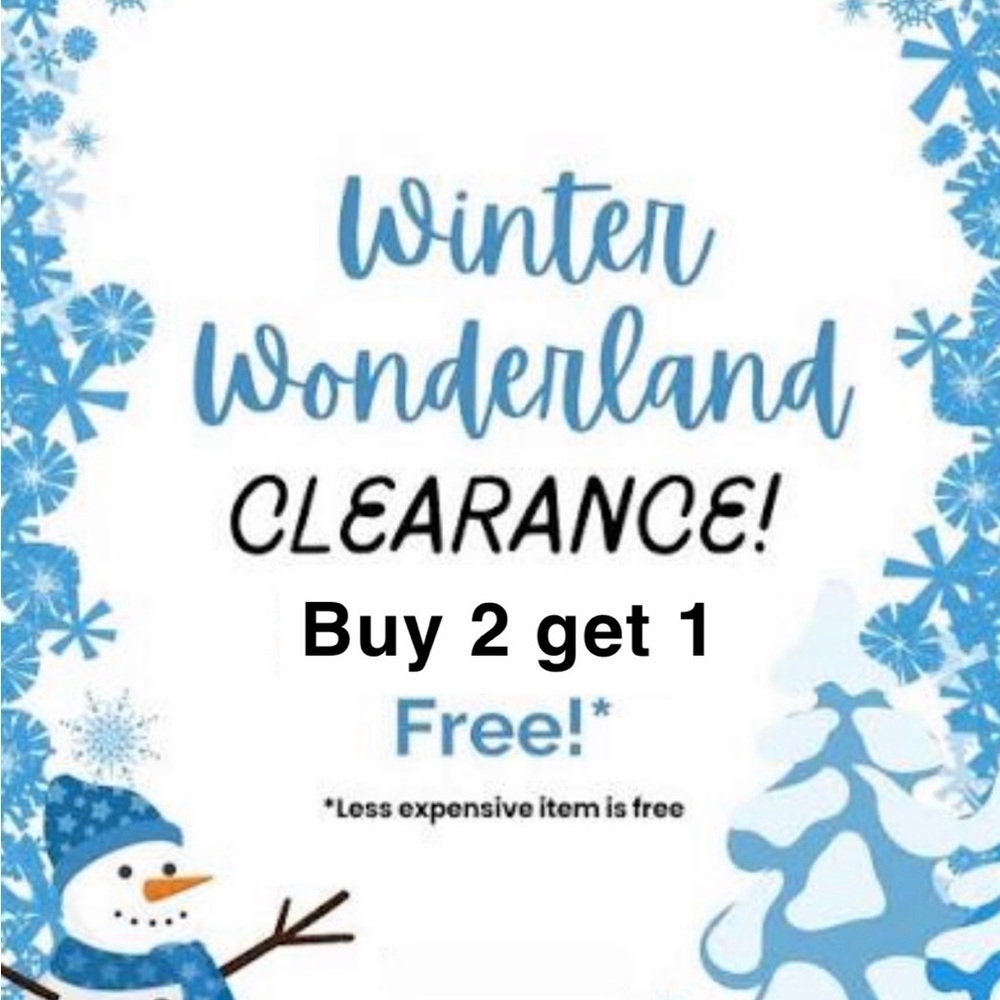 Winter Wonderland Clearance Poster